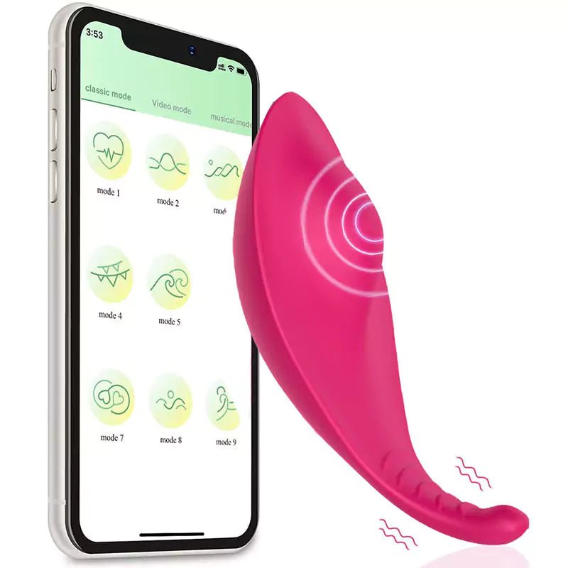 APP Long Distance Control Wearable Pantie Vibrator