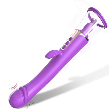 SUCCION 3 in 1 Clitoral Sucking G Spot Vibrator & Clit Licking Tongue