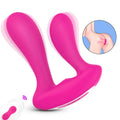 ALICE - Pink Vibrator with Dual Pleasure and Double Penetration