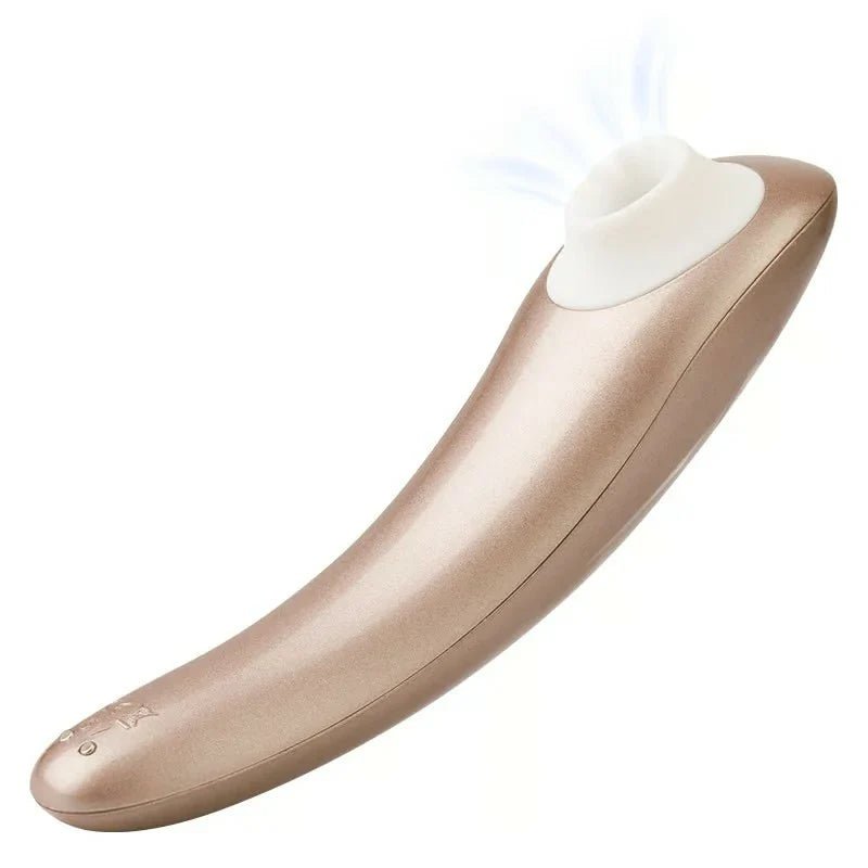 Satiate - Clitoral Stimulation Vibrator Champagne - Colored