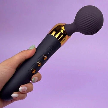 Angled Head Curve wand Vibrating wand massager relaxing