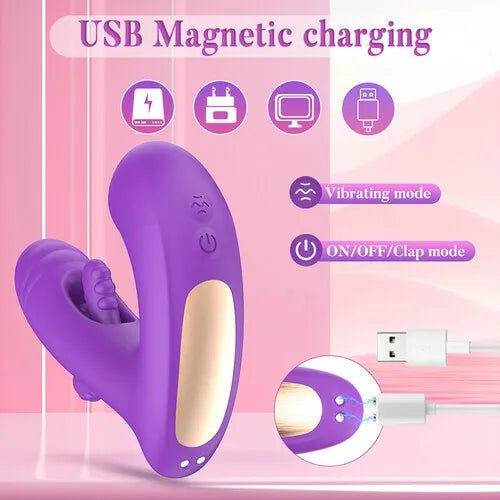 BELLE Wearale G - spot Vibrator with 10 Vibration & Flapping