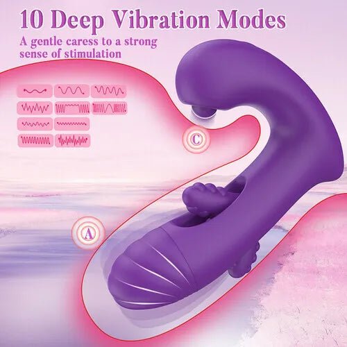 BELLE Wearale G - spot Vibrator with 10 Vibration & Flapping