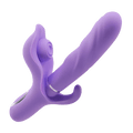 4 in 1 Thrusting and Flapping G - spot Rabbit Vibrator