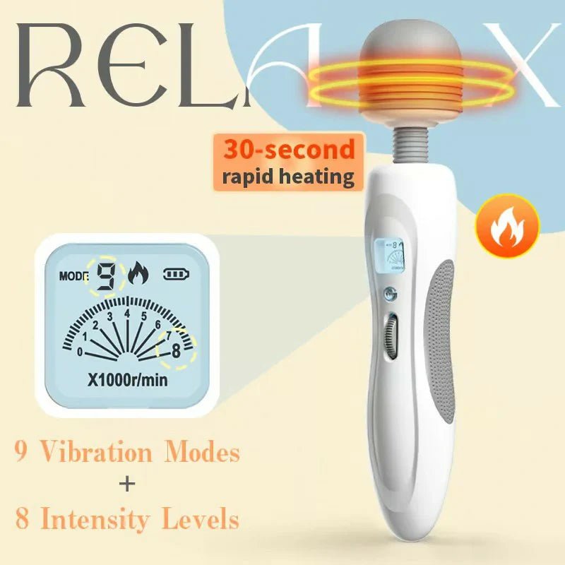 FlexiVibe - Portable Magic Sex Wand with 8 Vibration Modes and 9 Speeds