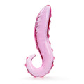 Pink Tail Glass dildo