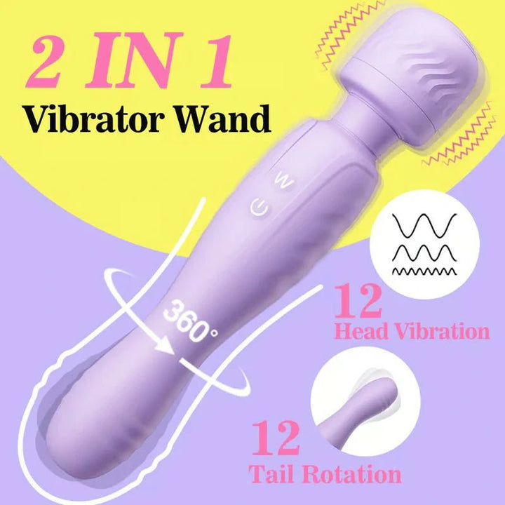 Seth - Vibrating & Rotating Pleasure Wand