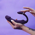 Eggplant - 2 - IN - 1 Vibrator G Spot Sex Toy