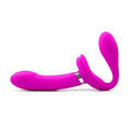 Butterfly share Rechargeable strapless strap - on