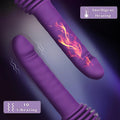 3 in 1 Powerful 145° Adjustable Base Dildo Machine 11.81 Inch Heating Thrusting Vibrating