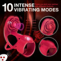 RIDMII - 3IN1 Rose Upgrade Vibrating Cock Ring