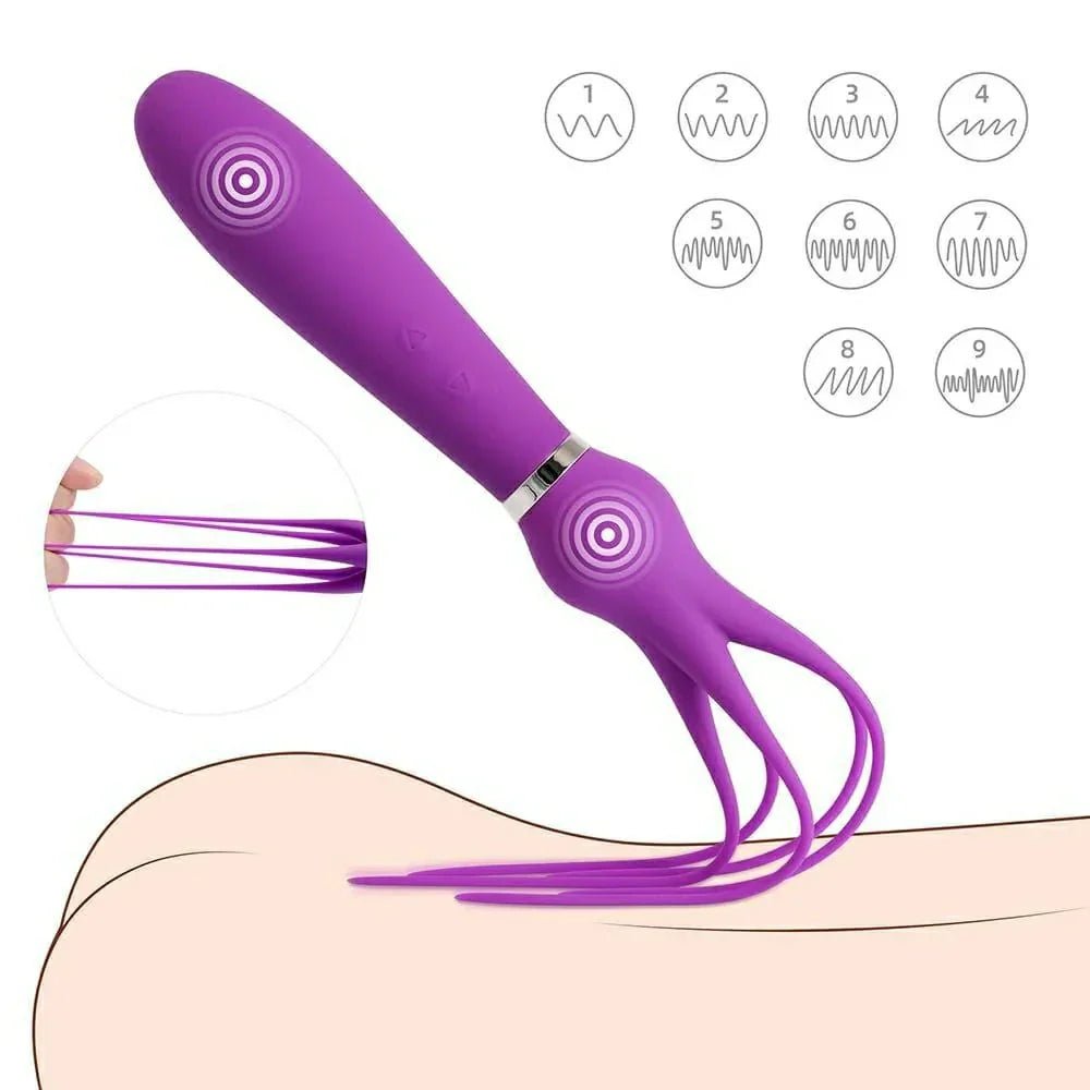 Octopus - shaped thrilling whips Vibrator