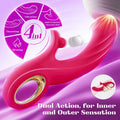 4 in 1 High Frequency Vibration ball and Smart Heating Vibrator