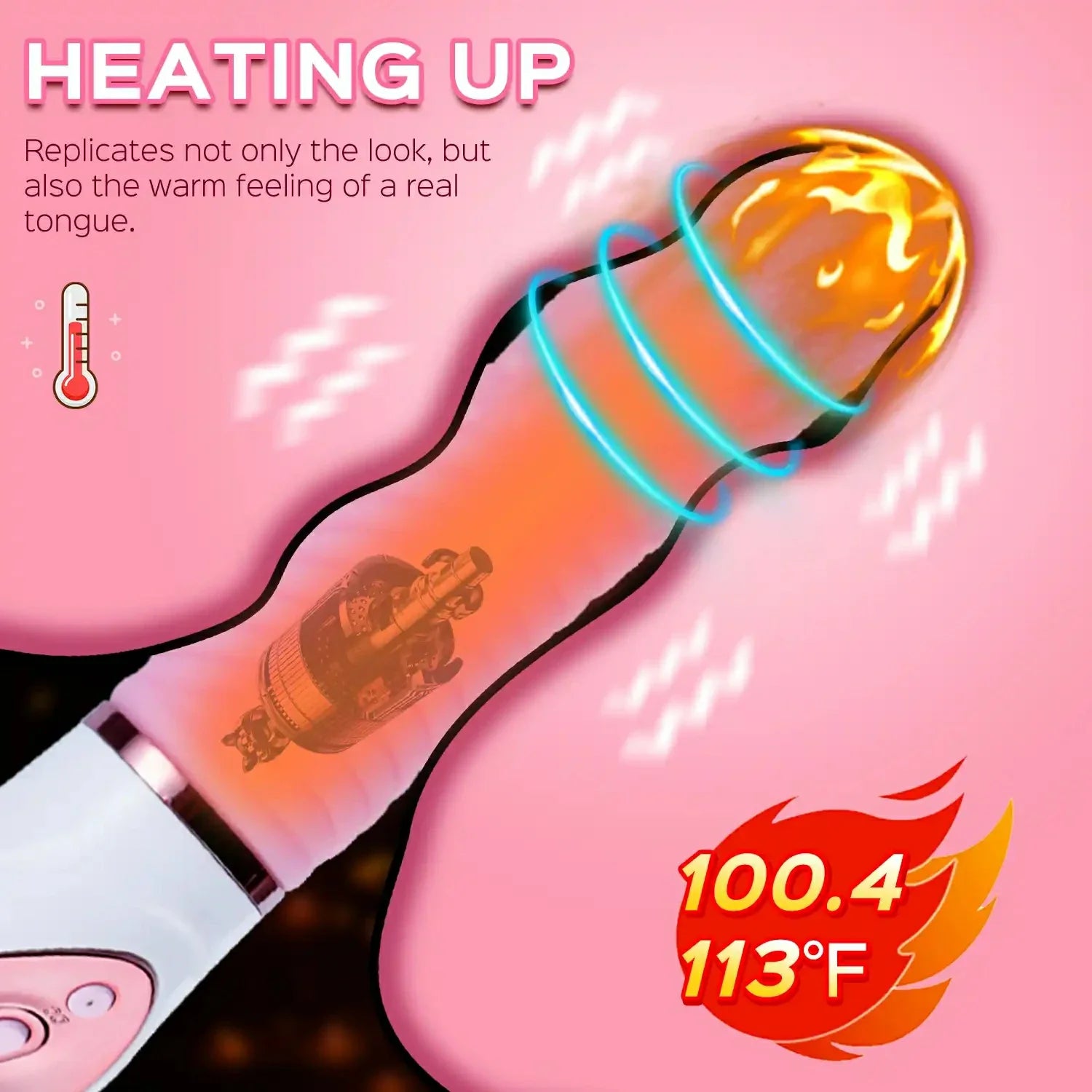 Awakenings - Heating Multi - function Tongue Vibrator