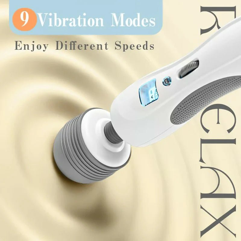 FlexiVibe - Portable Magic Sex Wand with 8 Vibration Modes and 9 Speeds