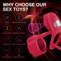 RIDMII - 3IN1 Rose Upgrade Vibrating Cock Ring