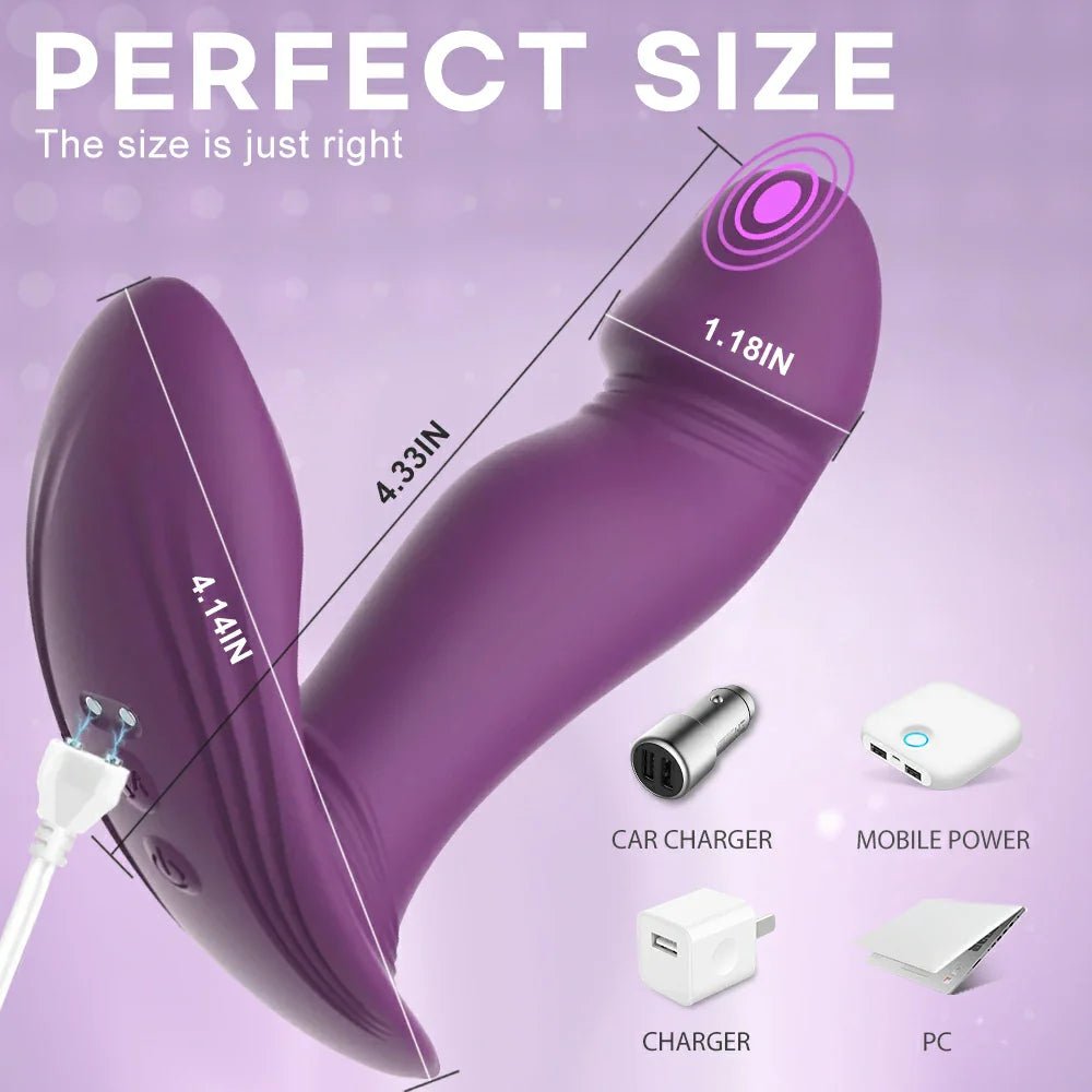 Wiggling Wearable G Spot App Vibrator