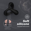 Silicone Cock Ring For Men Erection. Long Lasting Stronger Men Sex Toys.Adult Sex Toy & Games for Men or Couple