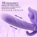 4 in 1 Thrusting and Flapping G - spot Rabbit Vibrator