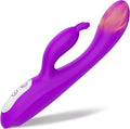 G - Spot Rabbit Vibrator with Heating Function and Bunny Ears for Clitoris G - spot Stimulation