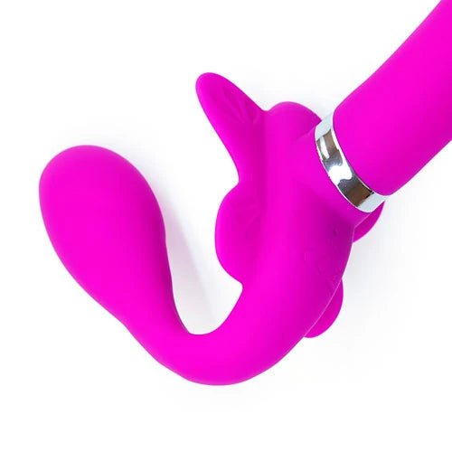 Butterfly share Rechargeable strapless strap - on