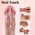 IPX7 Waterproof 7 Thrusting Swinging 10 Vibrating Heating Lifelike Dildo 8.46 Inch