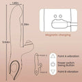 Wiggling G Spot Vibrator with Clitoral Teaser