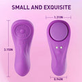 Undercover - 7 Vibrating Wearable Low Noise Panty Egg Vibrator Magnetic Clip