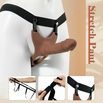 Unisex Lifelike Strap - on Dildo Penis Sleeve 6.70 Inch