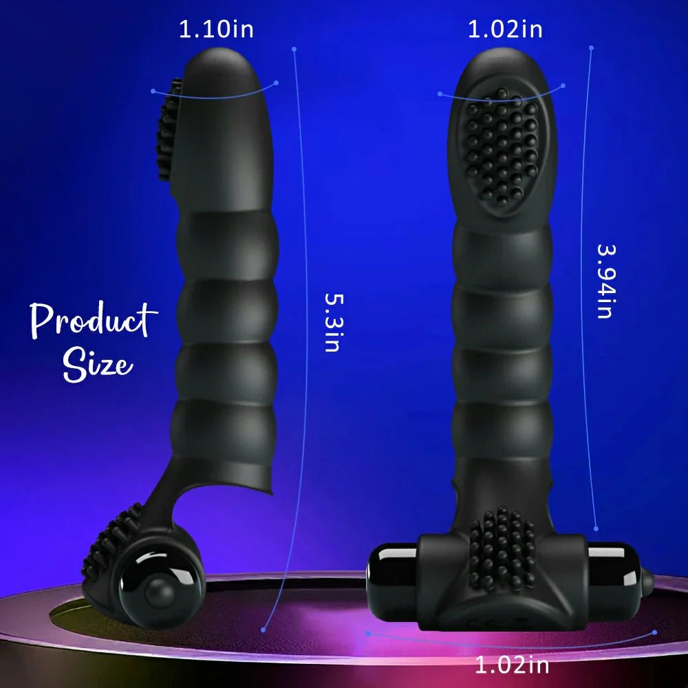 Intimate diver - Finger vibe with clit stimulator