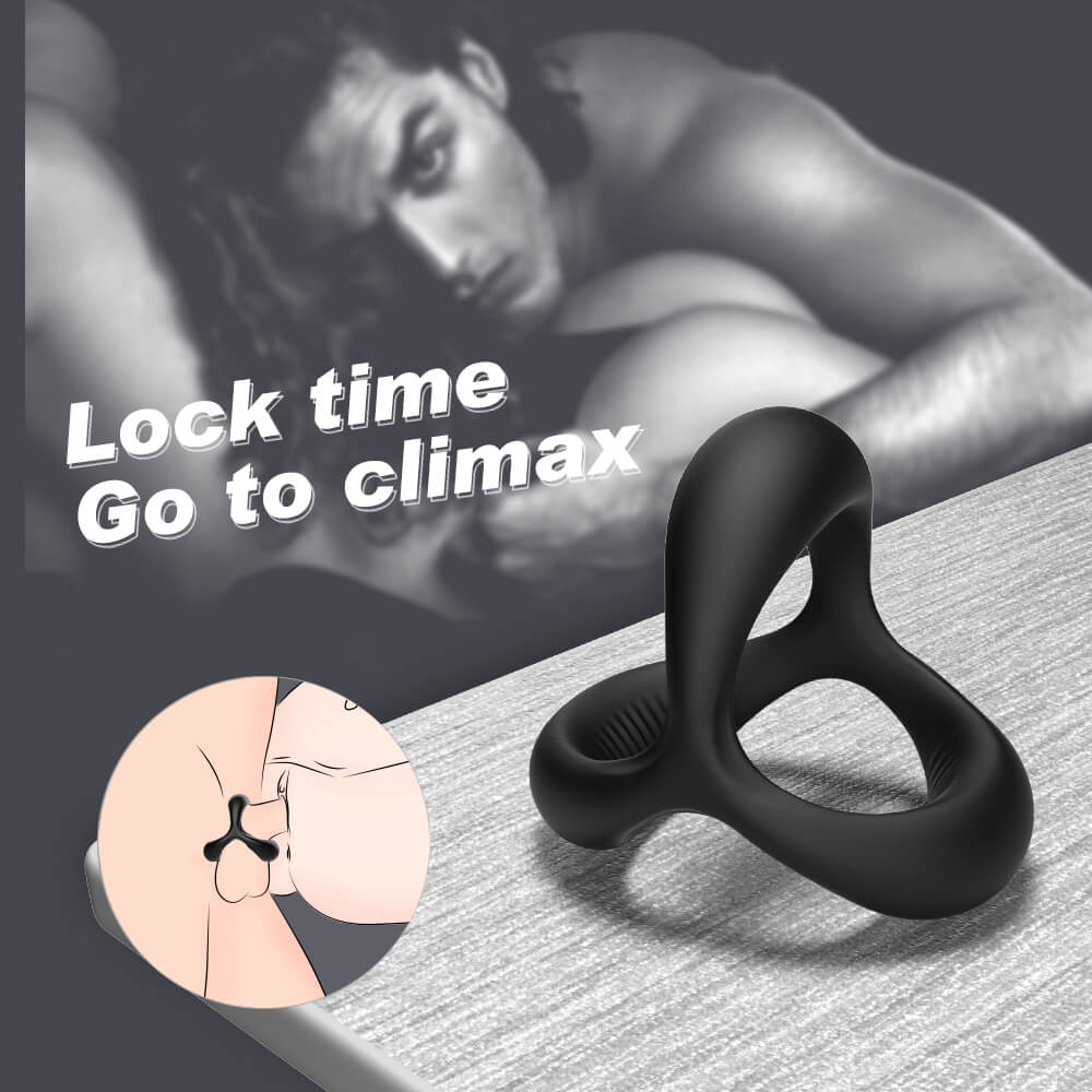 Silicone Cock Ring For Men Erection. Long Lasting Stronger Men Sex Toys.Adult Sex Toy & Games for Men or Couple