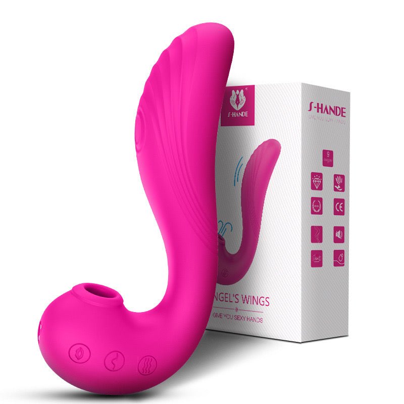 ANGEL - 3 in 1 Clitoral Sucking Licking and G Spot Vibrator