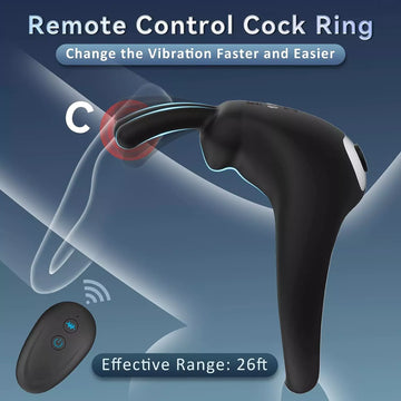 Bunny Rabbit Shaped Vibrating Cock Ring best for Couple Play