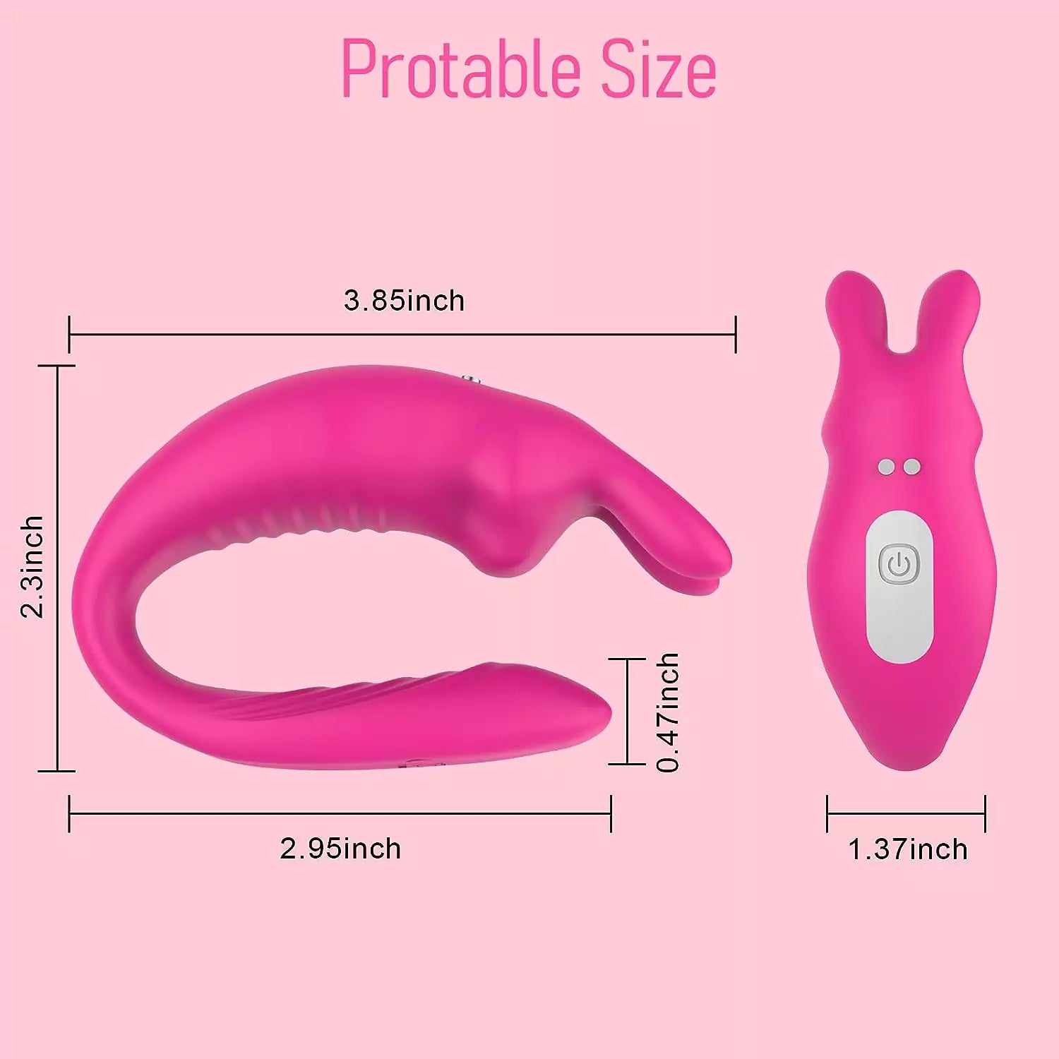 App Remote Control Wearable Clitoral Panty Vibrator