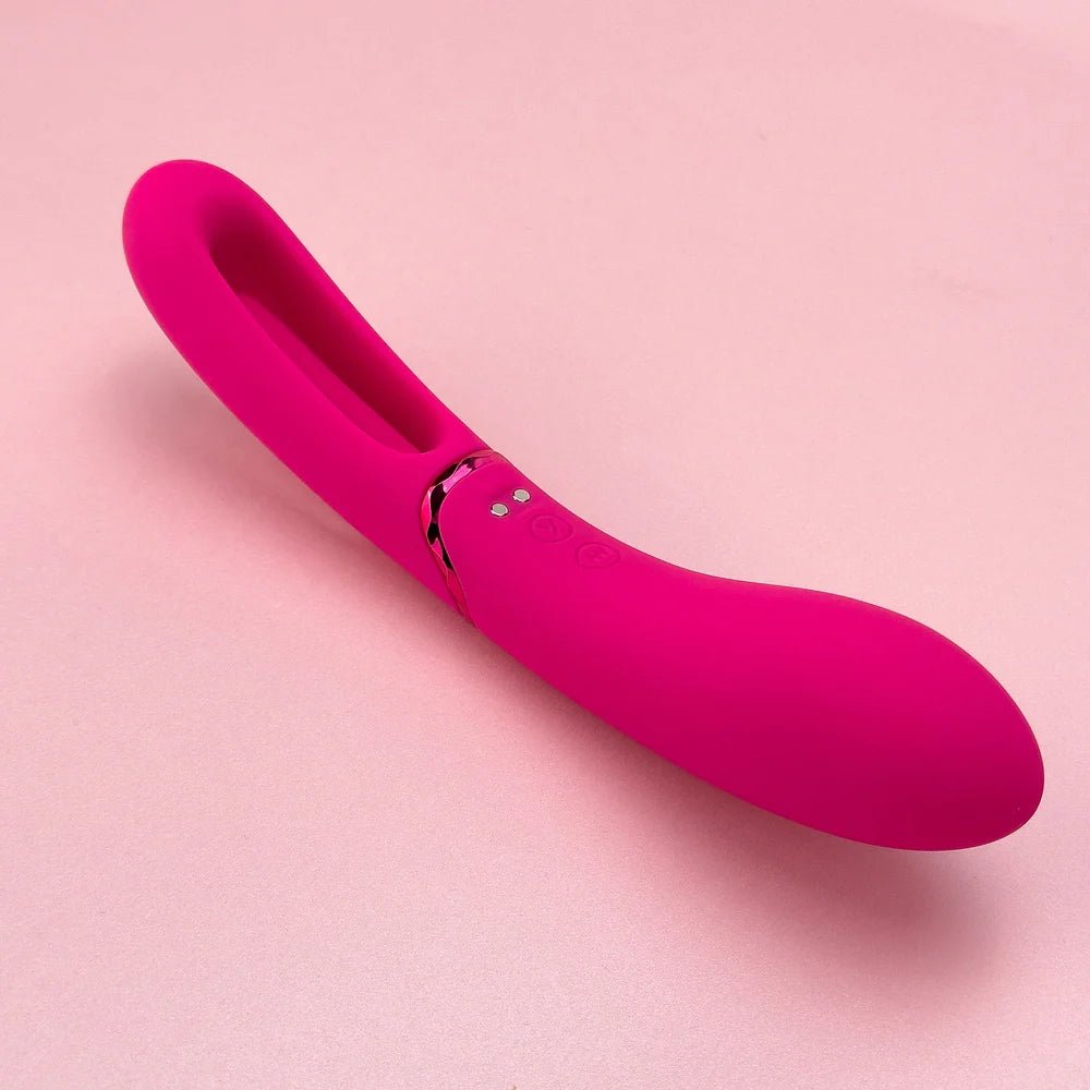 Dual - Ended Flapping G spot vibrator