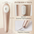 Satiate - Clitoral Stimulation Vibrator Champagne - Colored