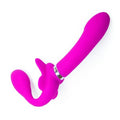 Butterfly share Rechargeable strapless strap - on