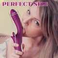 Dual Stimulation Rabbit Vibrator Thursting - Vibrating - Heating