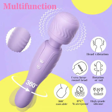 Seth - Vibrating & Rotating Pleasure Wand