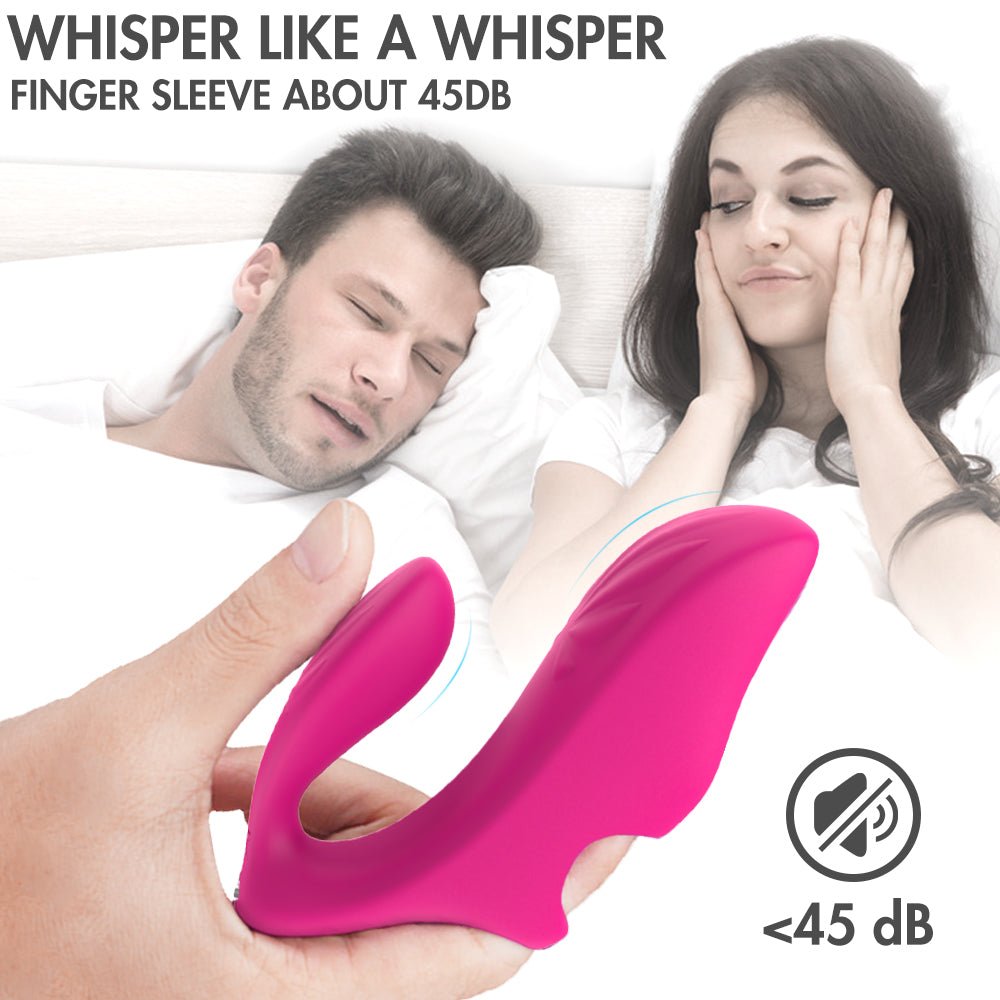 G - spot Finger Vibrator 9 Vibrating Clitoris Stimulator