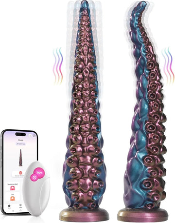 14.6'' Monster Anal Dildo Fantasy Dildos App & Remote Control