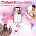 APP Remote Control Wearable G - spot Clitoral Vibrator