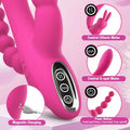 Trigasm - 12 speeds Triple G - spot Rabbit Anal Vibrator