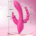 Trigasm - 12 speeds Triple G - spot Rabbit Anal Vibrator