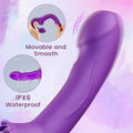 Paradise - 10 Modes of Tapping & Vibrating Stimulation. Strapless Design. Double - ended Remote Control Dildo