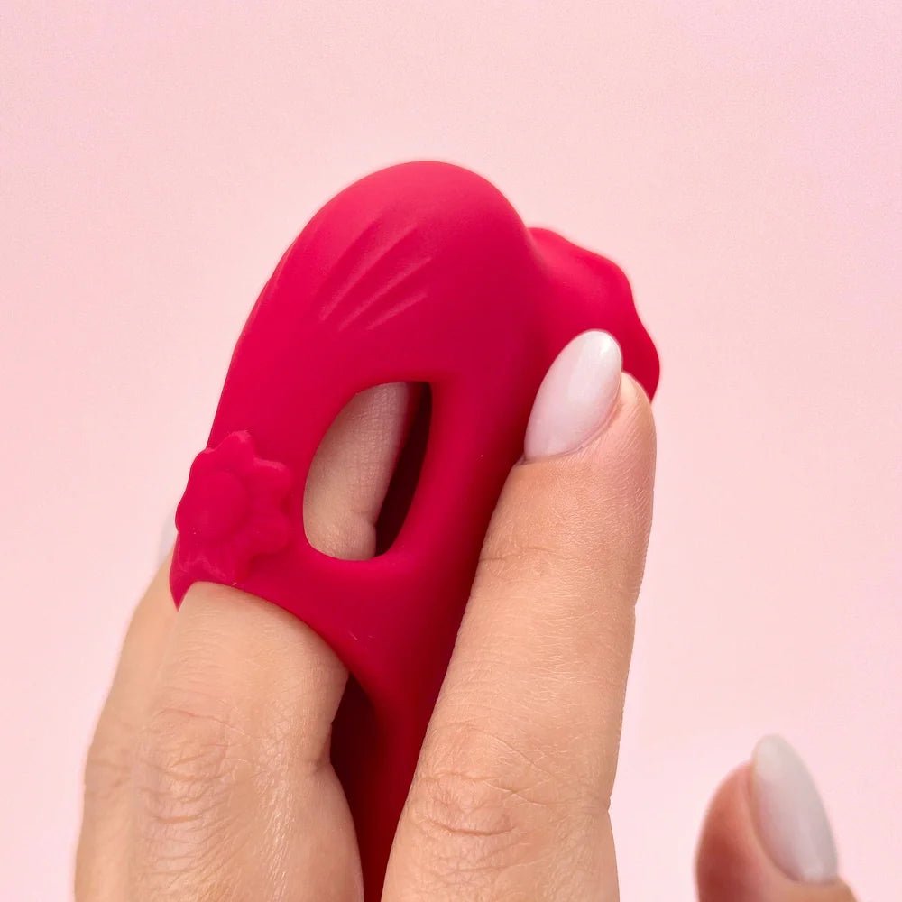 Mini rose Rose finger vibrator