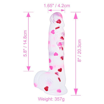 new2025 Jelly Transparent Silicone Dildos realistic Penis with Suction Cup 6ver