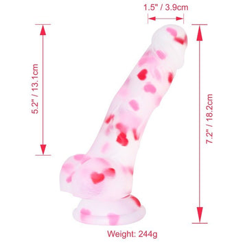 new2025 Jelly Transparent Silicone Dildos realistic Penis with Suction Cup 6ver