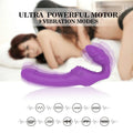 Strapless Strap - On G - Spot Dildo Vibrator for Lesbian