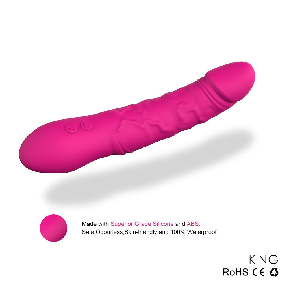 Cupid - Full Rotation Vibrating Dildo 6 Inch